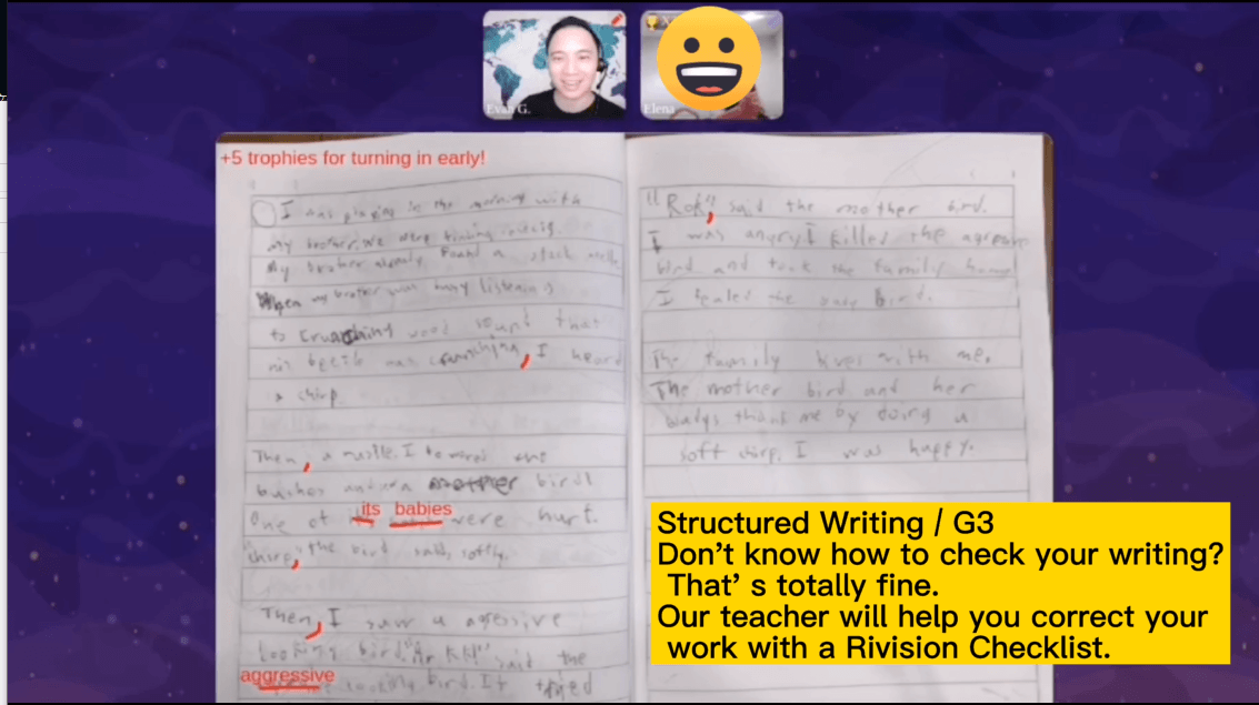 Writing Class 1