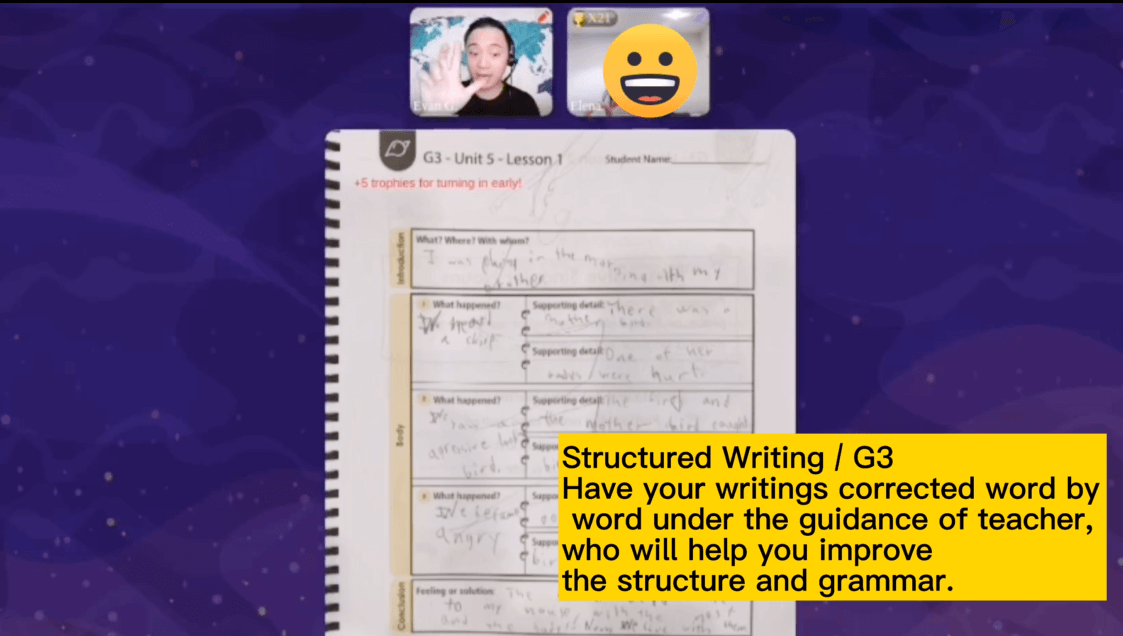 Writing Class 2